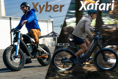 De Segway Xyber heeft een stijlvolle X LED koplamp, en de Xafari is een robuuste forens met dubbele vering. (Afbeelding bron: Segway)