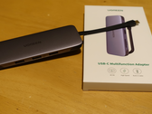 De UGREEN USB C 9-in-1 hub. (Bron: Notebookcheck)