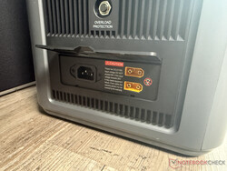 Oplaadaansluitingen van de Aferiy P280