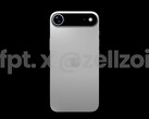 De iPhone 17 Air wordt naar verluidt geleverd met een enkele camera aan de achterkant, zoals te zien is in de onofficiële render. (Afbeeldingsbron: Jon Prosser)