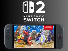 Pokémon Scarlet en Violet op Switch 2 mockup (Afbeelding bron: Nintendo of America met bewerkingen)