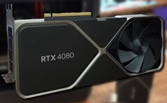 De GeForce RTX 4080 werd op humoristische wijze onder de loep genomen in de video van Bitwit. (Beeldbron: Bitwit - bewerkt)