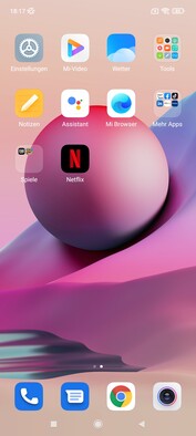 Software van de Xiaomi Redmi Note 10S