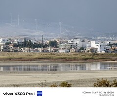 Vivo X300 Pro met 400 mm teleconverter