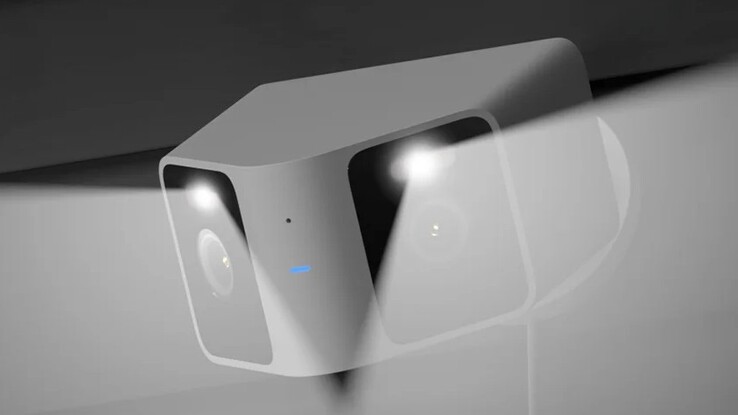 De Xiaomi buitencamera CW100 Dual heeft infrarood en wit licht. (Afbeeldingsbron: Xiaomi)