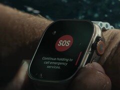 Apple maakt ook reclame voor het redden van mensen via SOS-functies. (Symbolische afbeelding, geen gebruik van een satellietverbinding, afbeeldingsbron: Apple)