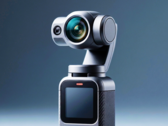 De vermeende Vivo Pocket wordt eind 2026 gelanceerd. Concept gimbal camera afgebeeld.
