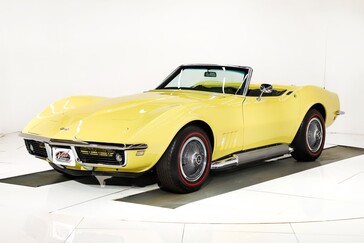 De kleur „Safari Yellow“ van deze Corvette uit 1968 diende als inspiratiebron voor de oorspronkelijke kleur van de ethernetkabel.
