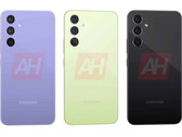 De Galaxy A54 5G zou in Europa moeten lanceren met vier kleurstellingen en twee geheugenconfiguraties. (Beeldbron: Android Headlines)