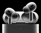 Officiële render van Apple's AirPods Pro 2. (Afbeeldingsbron: Apple)