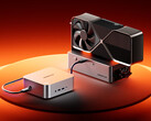 De Maco-L 7735U beschikt over OCuLink- en USB4-poorten. Afgebeeld: een eGPU-opstelling met de mini-pc.