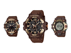 De Casio Mudmaster GG-B100XMH-5A, Mudman GW-9500MH-5 en GravityMaster GR-B300H-5A.