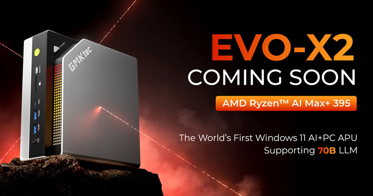 GMKtec EVO-X2 wereldwijde lancering teaser (Beeldbron: GMK)