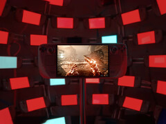 De spellencollectie van Headup Games is $182,90 waard. Afgebeeld: Steam Deck met Soulslinger. (Afbeeldingsbron: Valve - bewerkt)