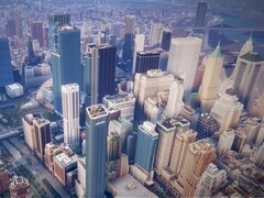 De Minecraft-gemeenschap heeft grote delen van New York City op een schaal van 1:1 nagemaakt. (Afbeeldingsbron: MineFact via YouTube)