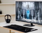 De eerste 43-inch mini-LED-monitor voor gamers. (Beeldbron: Samsung)