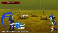 Turn-based gevechten in Persona 3 Reload worden getoond (Afbeelding bron: Microsoft Xbox Gaming)