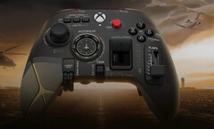 De Power Project X Ray Project Flight Deck draadloze controller heeft een afneembare frontplaat.