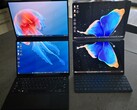 Kunnen de Zenbook DUO en Yoga Book 9i een golf van apparaten met twee schermen inluiden? (Afbeelding: Notebookcheck)