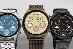 De nieuwe generatie Citizen CZ Smart smartwatches komt in meerdere kleuren. (Beeldbron: Citizen) 