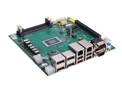 Het Axiomtek GMB150 mini-ITX-moederbord kan worden uitgerust met een Zen 5 APU met maximaal 12 kernen en 96 GB DDR5-RAM. 