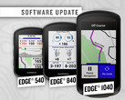 De Edge 540, Edge 840 en Edge 1040 hebben alle nieuwe softwarefuncties gekregen die Garmin met de Edge 1050 heeft geïntroduceerd, hardwarebeperkingen daargelaten. (Afbeelding bron: Garmin)