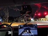 Nieuwe Tesla Model Y reinigingsroutine voor ruitenwissers. (Afbeeldingsbron: @DirtyTesLa/X)