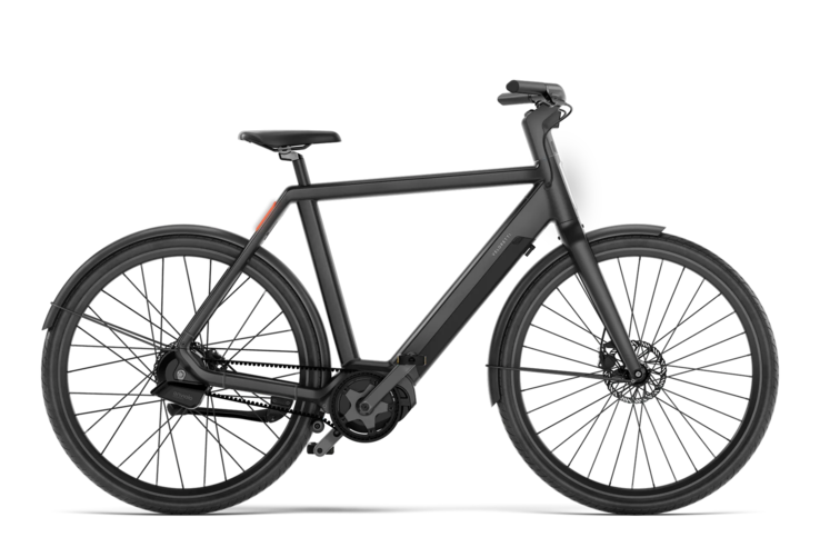 De Veloretti Electric Ace Two e-bike in mat zwart. (Afbeelding bron: Veloretti)