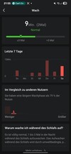 Amazfit Active2 Slapen