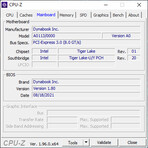 CPU-Z: Moederbord