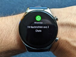 De Watch GS 3 informeert over inkomende berichten, maar beknibbelt op details