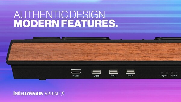 De Intellivision Sprint zal een HDMI-poort en USB-A-poorten hebben. (Afbeeldingsbron: Atari)