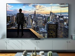 De Samsung 2023 Q80C 4K TV is nu verkrijgbaar in een 98-inch model. (Afbeelding bron: Samsung)