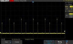 25% helderheid: 7,68 kHz