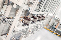 Wereldwijd rollen er momenteel ongeveer zeven Bosch elektromotoren per minuut van de productielijn.