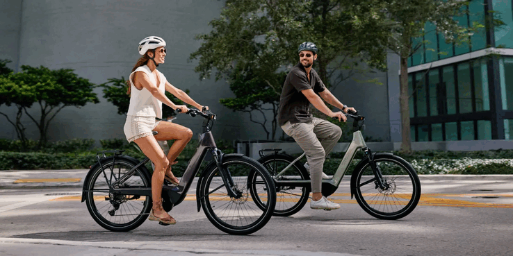 De Trek Charter 5S en 4S worden geleverd met Shimano Nexus Di2-aandrijving