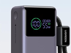 Ugreen Nexode Power Bank in donkergrijs