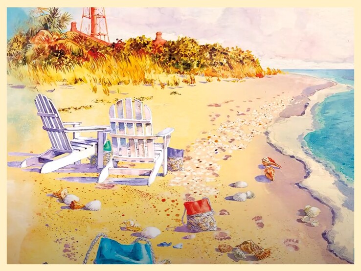 Dahl Taylor illustratie voor Sanibel (bron: Avalon Hill)