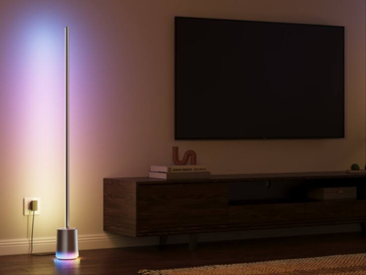 Artistieke weergave van Govee vloerlamp 3. (Afbeeldingsbron: Govee)
