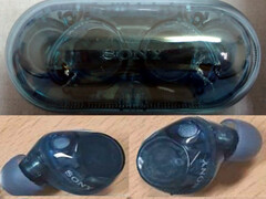 De WF-C710N 'YY2986' in zijn ongewone doorschijnende afwerking. (Afbeeldingsbron: Audix via The Walkman Blog)