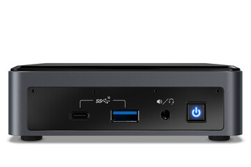 Intel NUC (NUC10i5FNKPA) front (source: Intel)