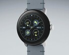 De Pixel Watch 2 met de nieuwe Moondust Crafted Leather Band. (Afbeeldingsbron: Google)