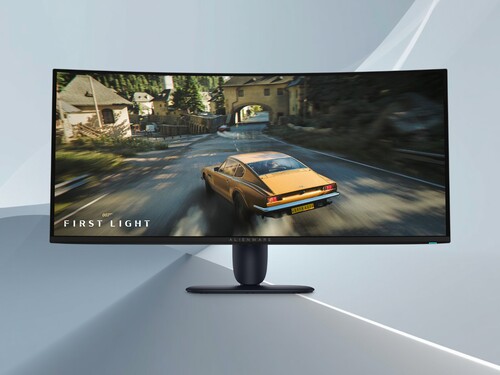 Gaming weergegeven op de Alienware AW3426DW 34-inch QD-OLED-monitor