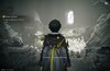 Een torenhoge bevroren structuur doemt op boven de Endministrator tijdens de Process: Cold Start missie in Arknights: Endfield.