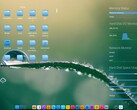 Bluestar Linux 6.11.3 desktop (Afbeeldingsbron: Bluestar Linux op SourceForge)