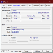 CPU-Z moederbord