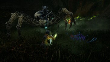 Een afbeelding die een gevecht in Dungeons of Sundaria toont.