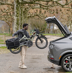 De HSD 2nd Gen-vracht-e-bike heeft een compact ontwerp