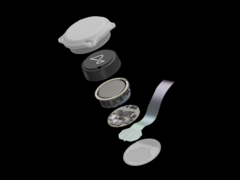 China rondt eerste langetermijnproef met invasieve brein-computerinterface af. Afgebeeld: Neuralink's implanteerbare brein-computer interface (Beeldbron: Neuralink)