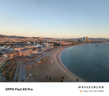 Een paar seconden later, met een iets andere positie, maakt de Oppo Find X9 Pro een kleurechte foto.